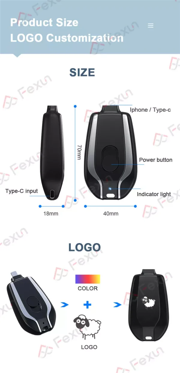 Portable Power Bank Mini Power Bank