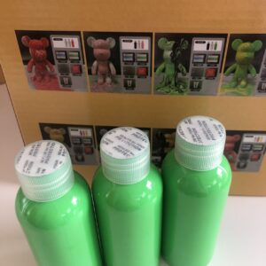 Diy Fluid Painting Teddy Bear, 33CM, Colour:pure green