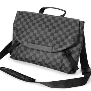 Checkboard style shoulder bag