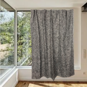 Curtain  black  pair