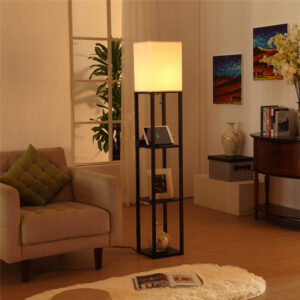 Floor lamp with USB charging spot